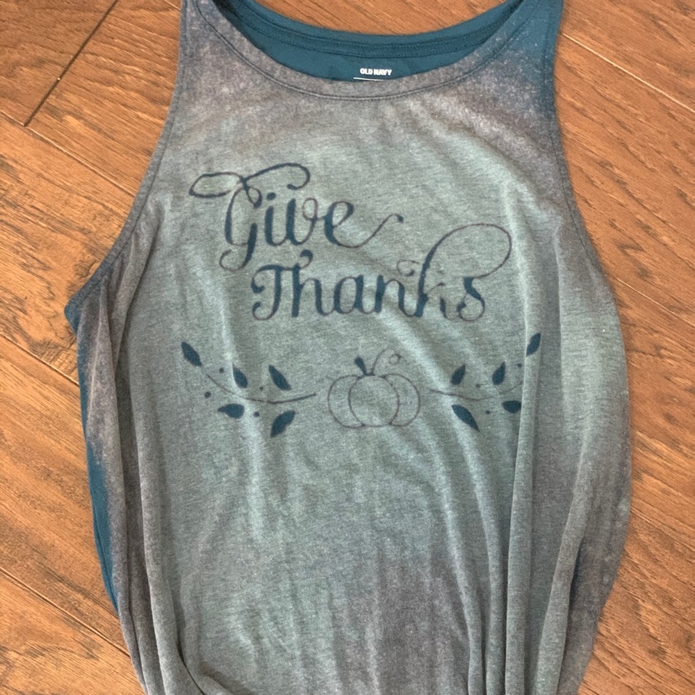 Give thanks tank
